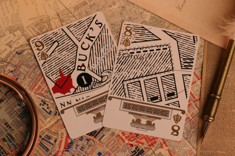 Jack the Ripper & Sherlock Holmes Playing Cards - Collector Set
