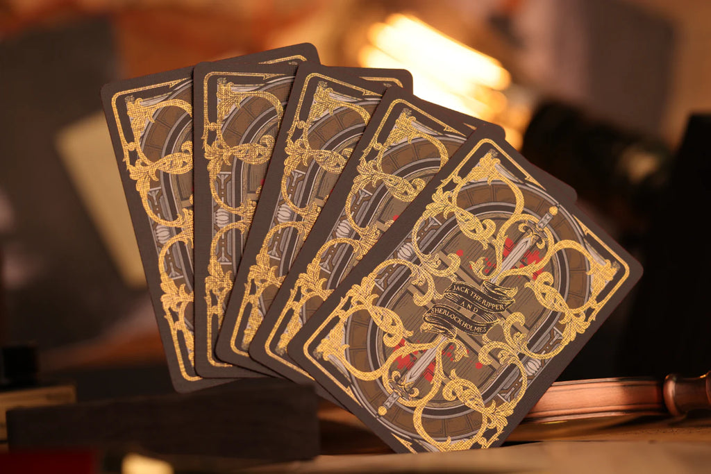 Jack the Ripper & Sherlock Holmes Playing Cards - Checkmate Edition