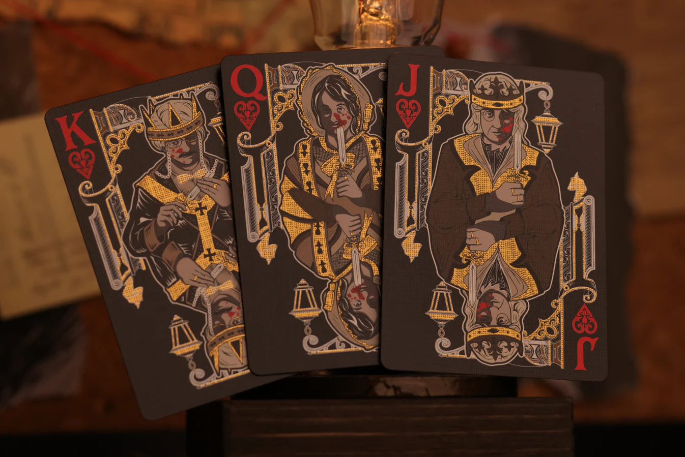 Jack the Ripper & Sherlock Holmes Playing Cards - Checkmate Edition