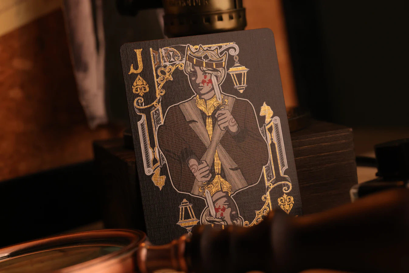 Jack the Ripper & Sherlock Holmes Playing Cards - Checkmate Edition
