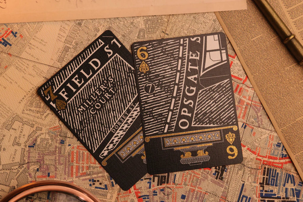 Jack the Ripper & Sherlock Holmes Playing Cards - Half-Brick Set