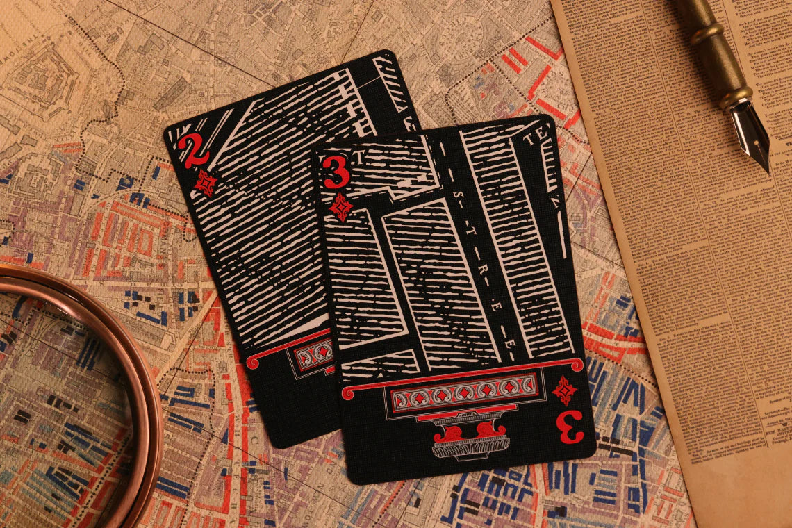 Jack the Ripper & Sherlock Holmes Playing Cards - Checkmate Edition
