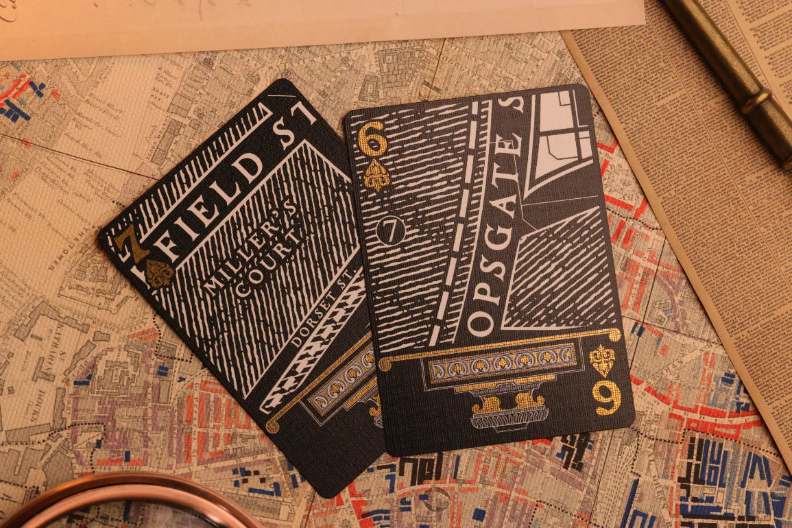 Jack the Ripper & Sherlock Holmes Playing Cards - Collector Set