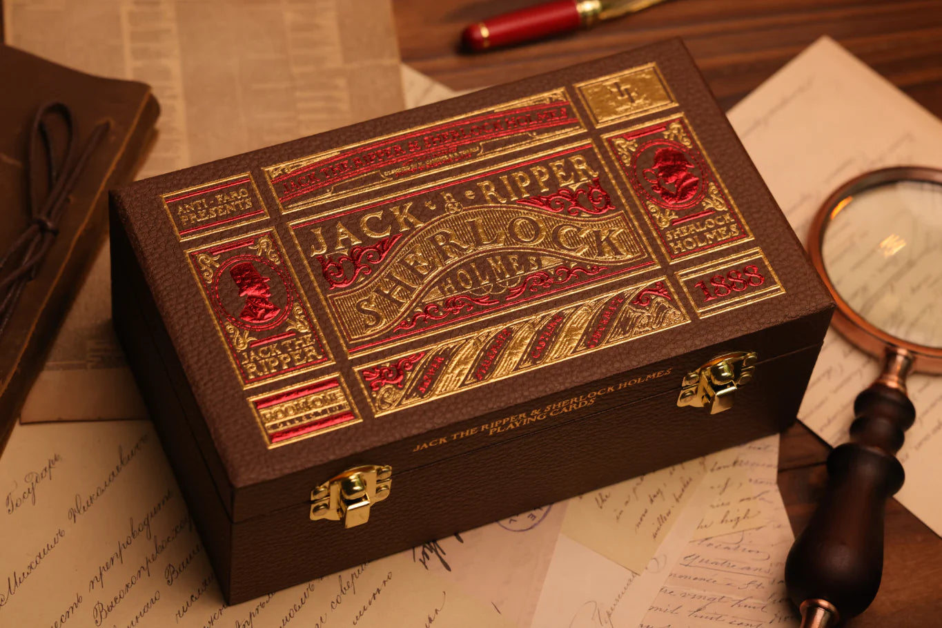 Jack the Ripper & Sherlock Holmes Playing Cards - Collector Set