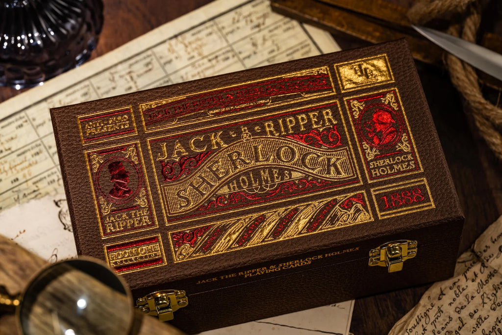 Jack the Ripper & Sherlock Holmes Playing Cards - Collector Set