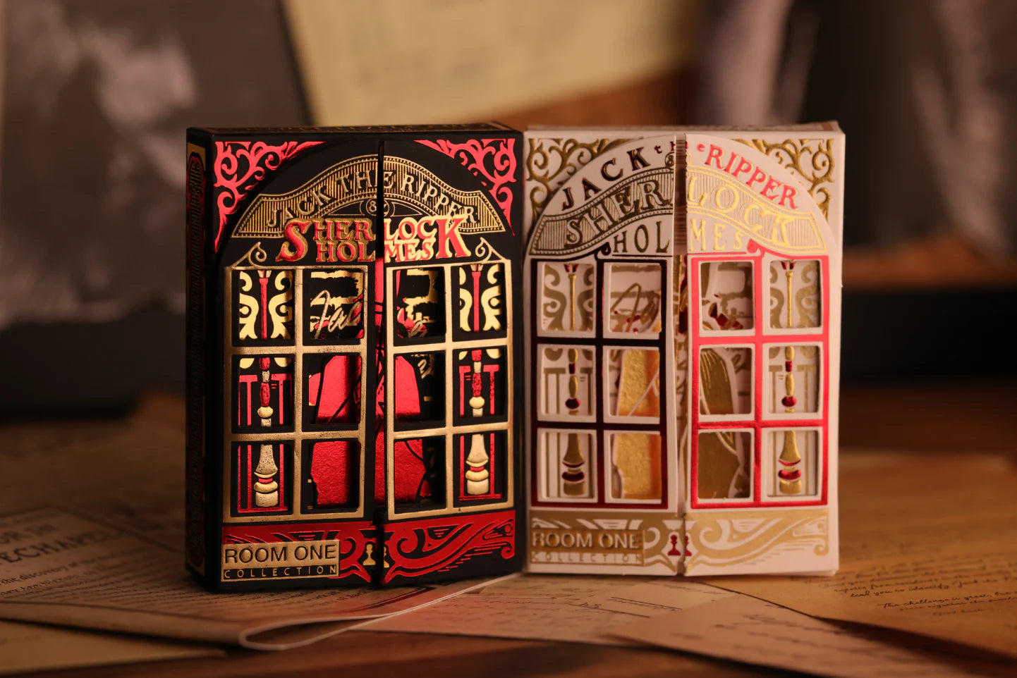 Jack the Ripper & Sherlock Holmes Playing Cards - Collector Set