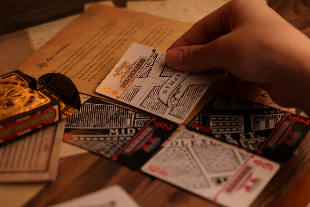 Jack the Ripper & Sherlock Holmes Playing Cards - Half-Brick Set