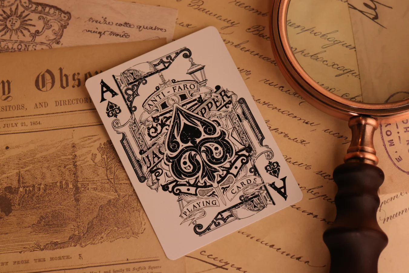 Jack the Ripper & Sherlock Holmes Playing Cards | Skewer Edition