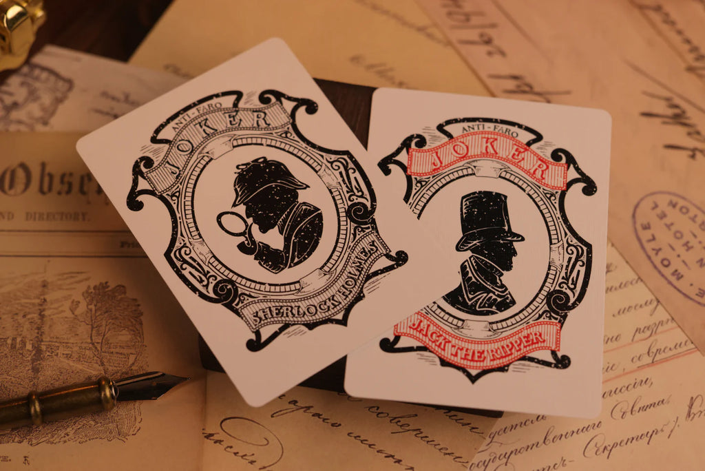 Jack the Ripper & Sherlock Holmes Playing Cards | Skewer Edition