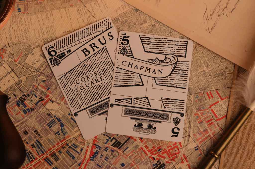 Jack the Ripper & Sherlock Holmes Playing Cards - Half-Brick Set