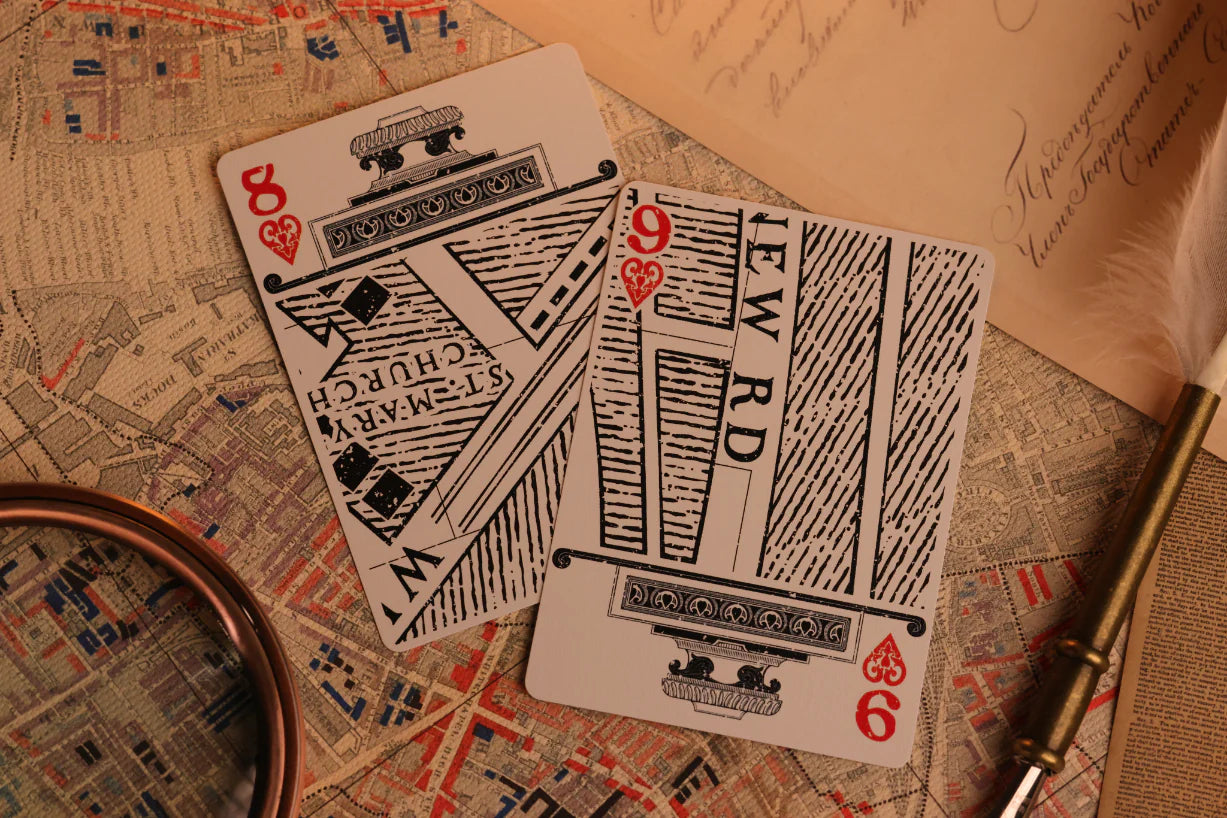 Jack the Ripper & Sherlock Holmes Playing Cards | Skewer Edition