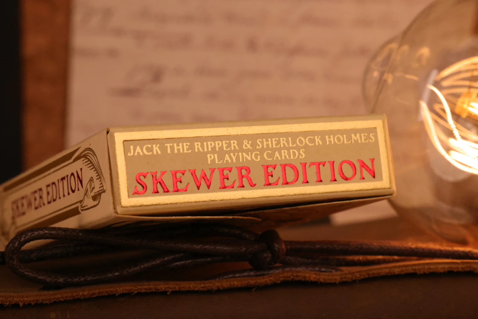 Jack the Ripper & Sherlock Holmes Playing Cards | Skewer Edition