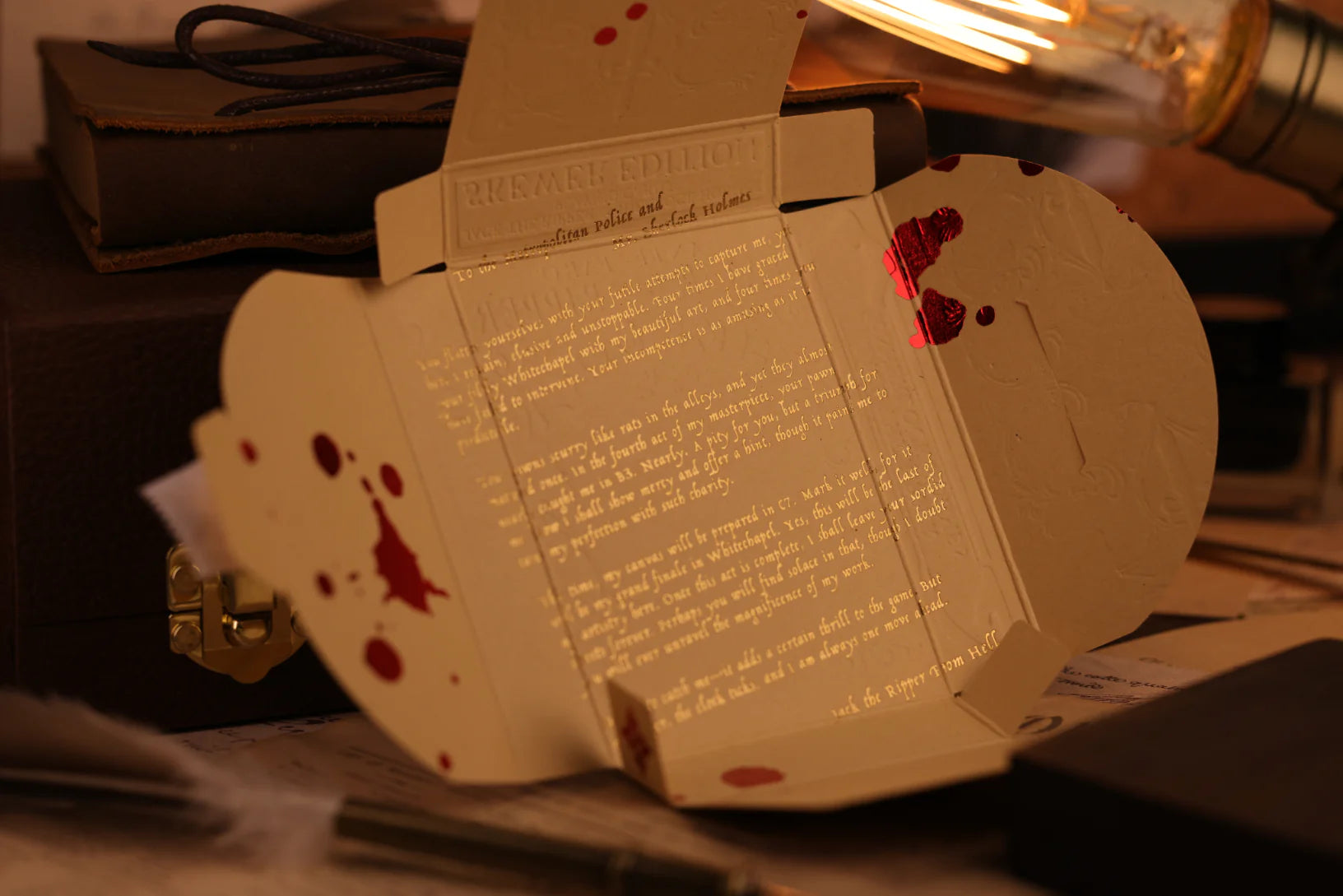 Jack the Ripper & Sherlock Holmes Playing Cards | Skewer Edition