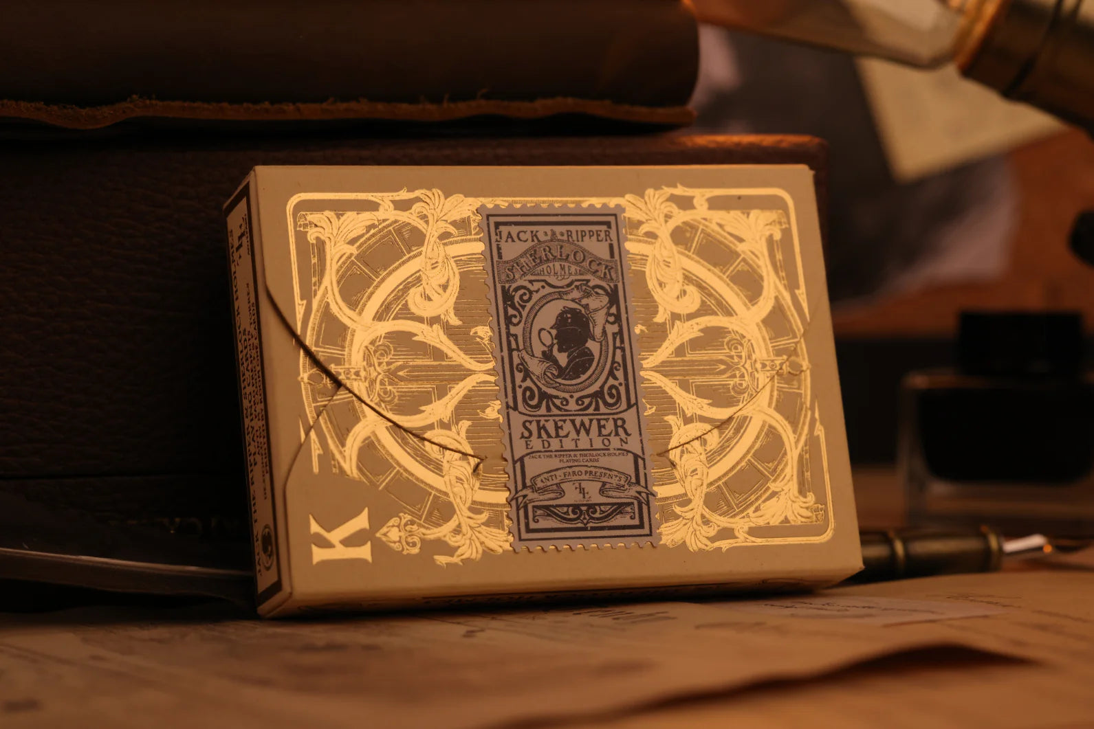 Jack the Ripper & Sherlock Holmes Playing Cards | Skewer Edition