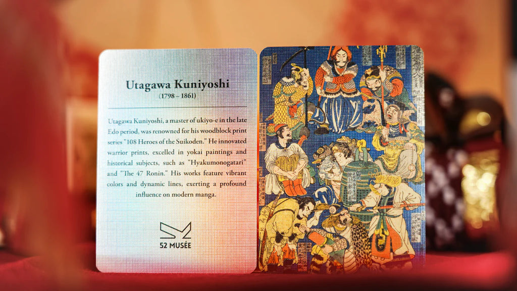 Kuniyoshi Playing Cards by 52 MUSÉE