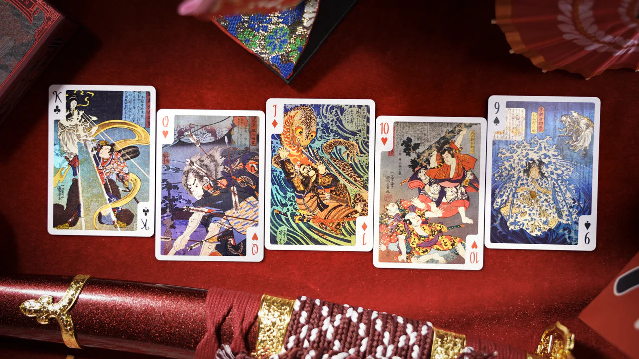 Kuniyoshi Playing Cards by 52 MUSÉE