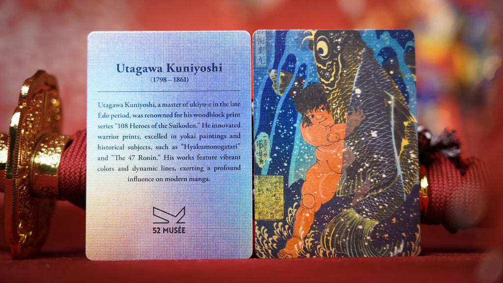Kuniyoshi Playing Cards by 52 MUSÉE