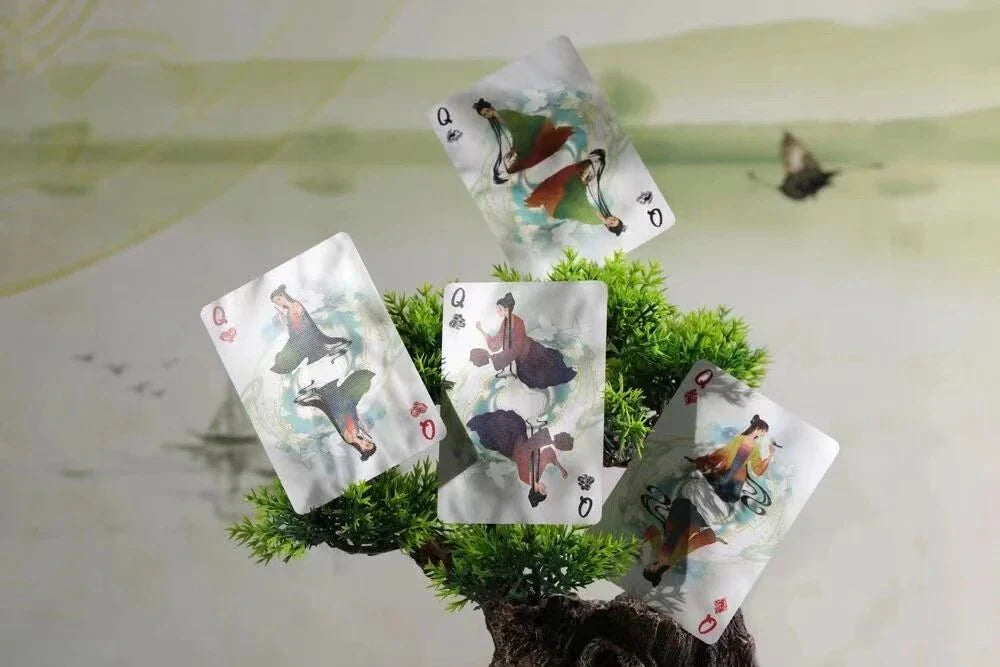 Flower Moon V2 Lotus Playing Cards