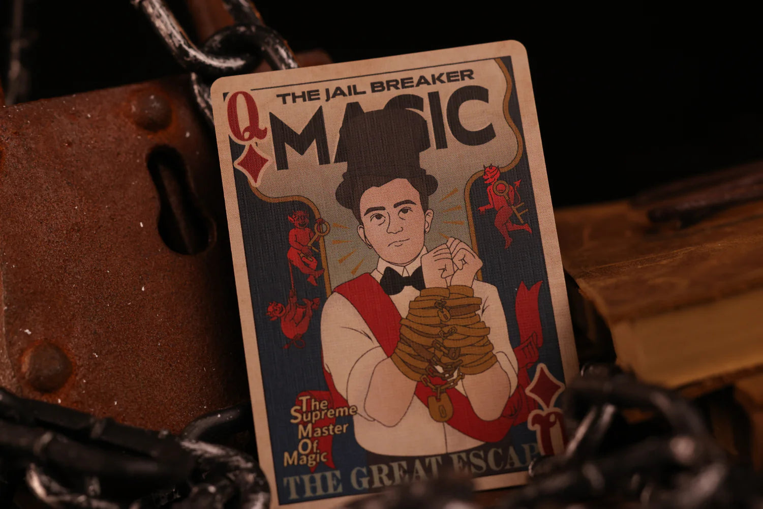 The Magician's Last Secret Playing Cards - Hearts Edition