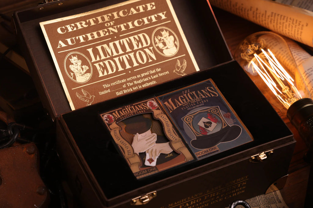 The Magician's Last Secret Playing Cards - Half-Brick Set