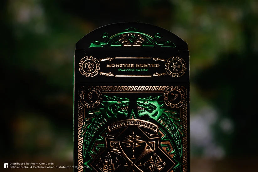 DYENAMIK Monster Hunter Playing Cards - Collectors Edition Green