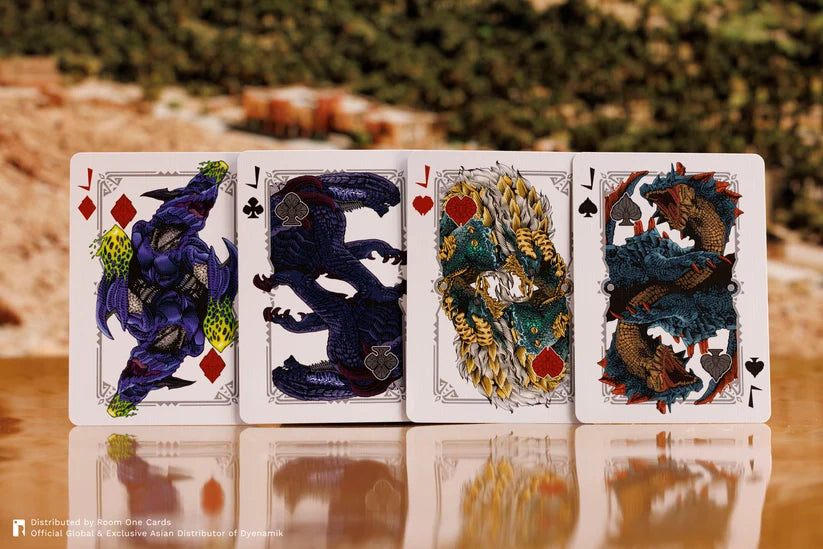 DYENAMIK Monster Hunter Playing Cards - Collectors Edition Red