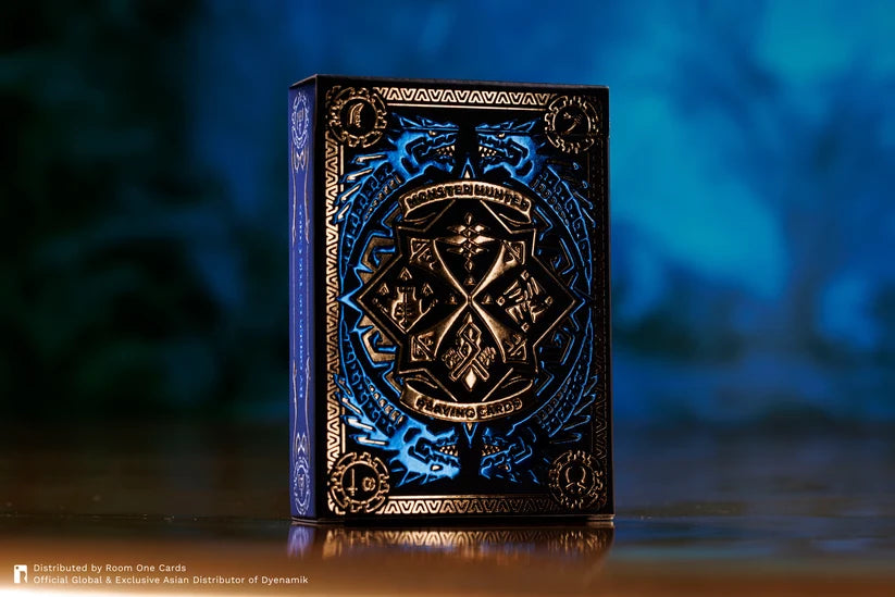DYENAMIK Monster Hunter Playing Cards - Collectors Edition Blue
