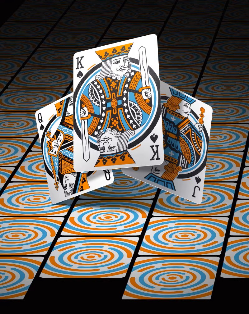 Bicycle Hypnosis V5 - Blue/Orange