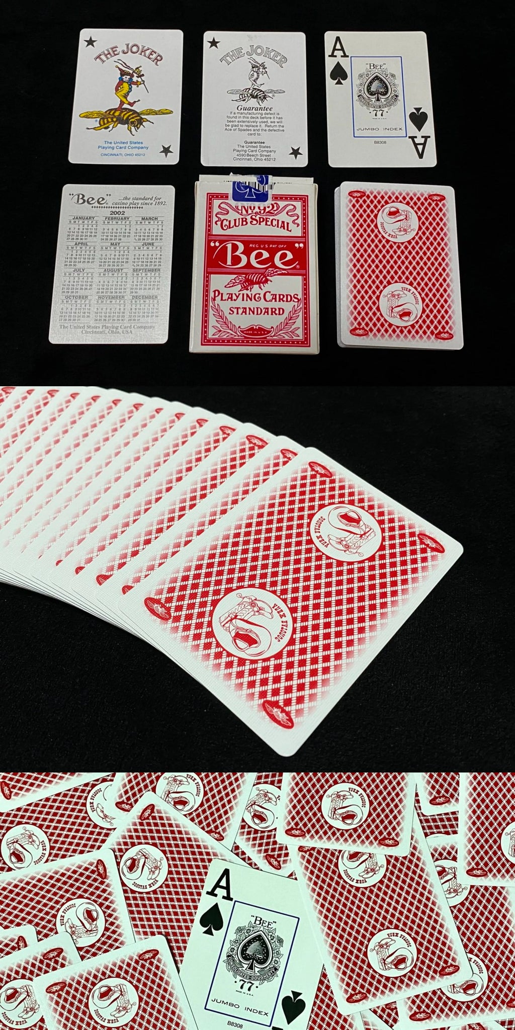 Casino Bee printed in Ohio