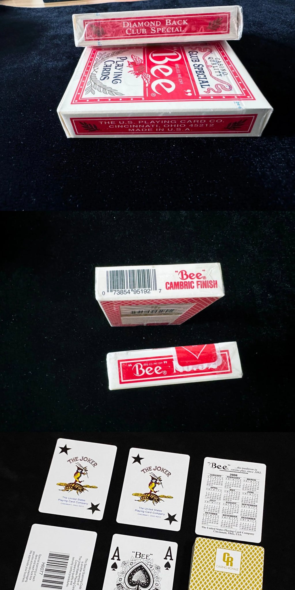 Casino Bee printed in Ohio