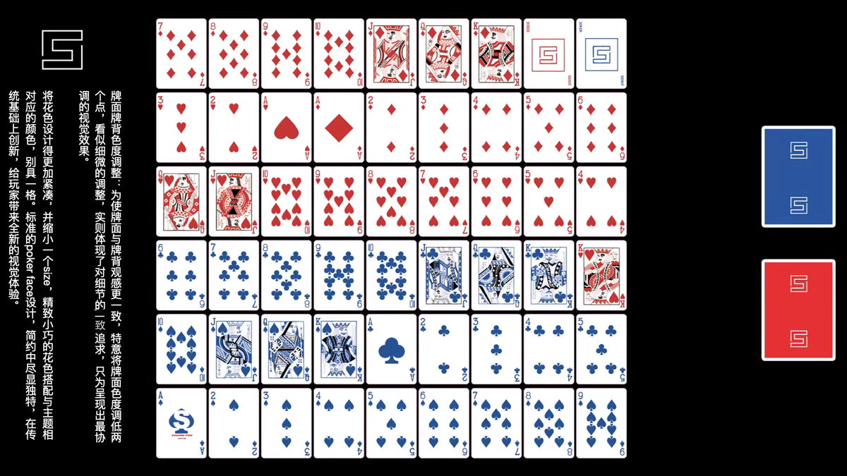 SCS V8 - Basic Blue/Red