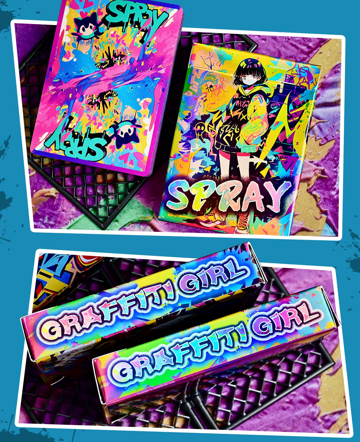 Kingstar Graffiti Girl - Standard/Gilded Glam/Neon