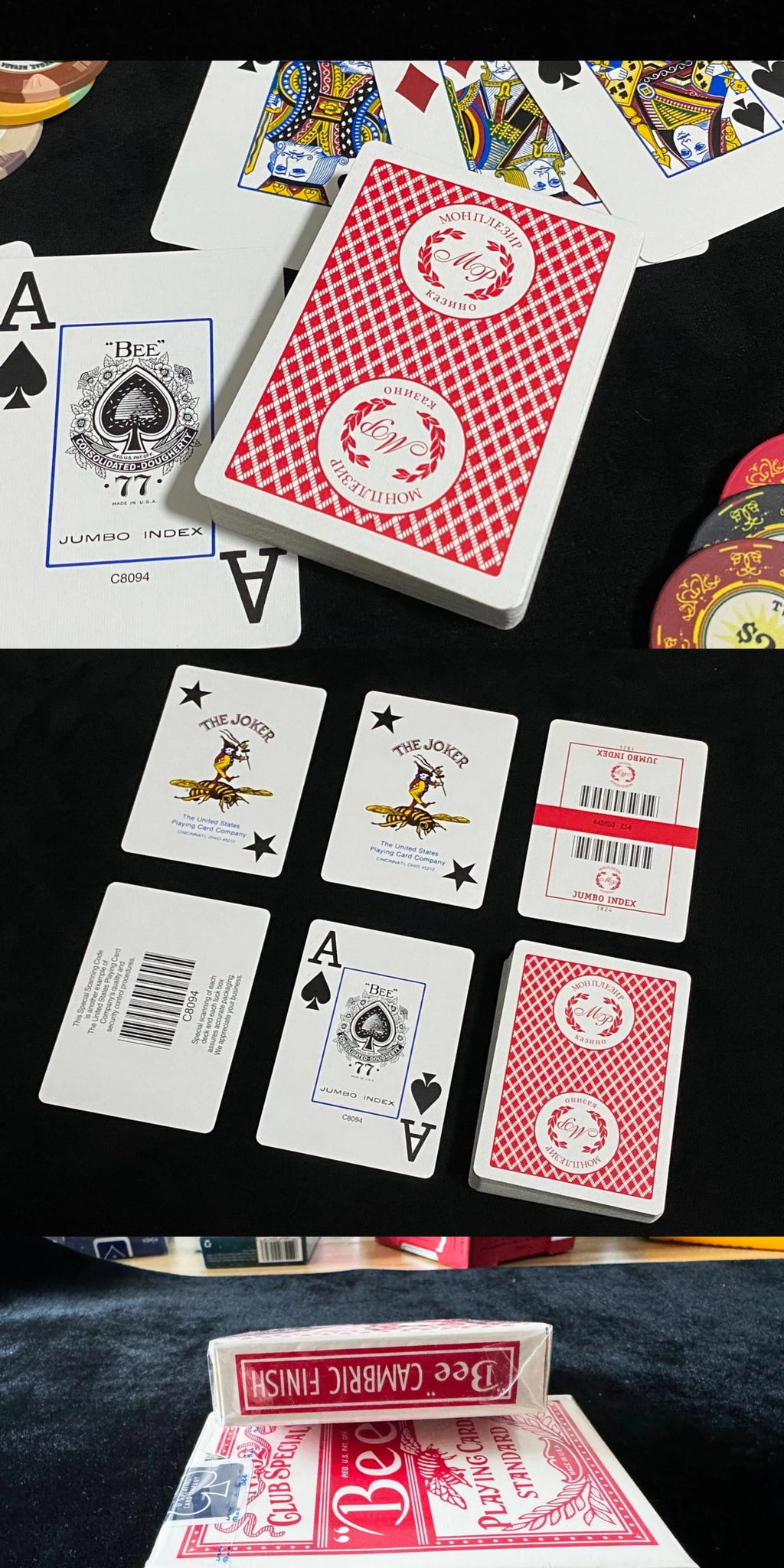 Casino Bee printed in Ohio