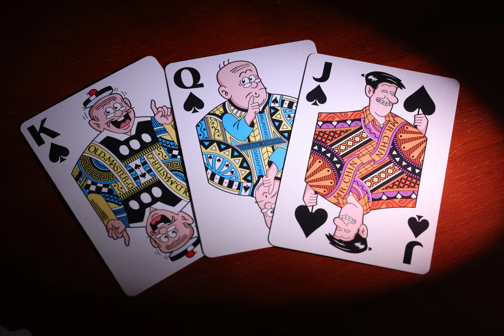 Old Master Q Playing Cards - Bicycle Edition