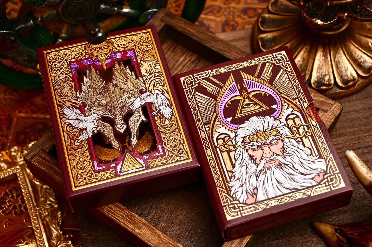 The Norse Myths Series Odin Playing Cards