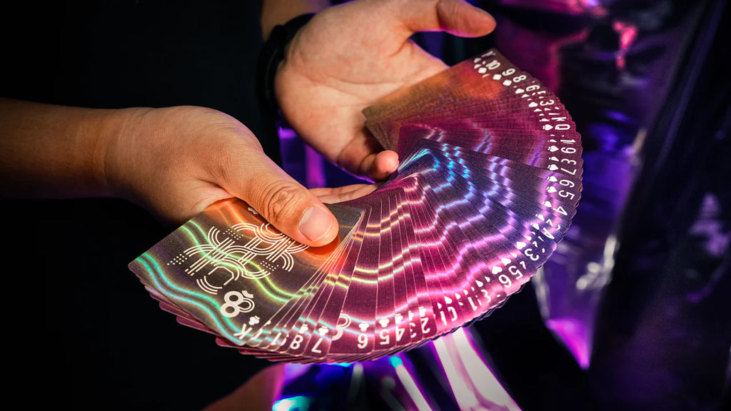 Rainbow HOLO V2 Playing Cards by TCC Fashion