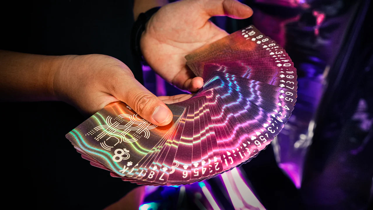 Rainbow HOLO V2 Playing Cards by TCC Fashion