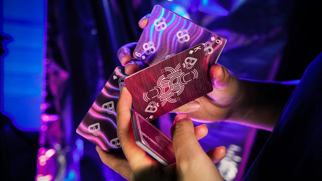 Rainbow HOLO V2 Playing Cards by TCC Fashion