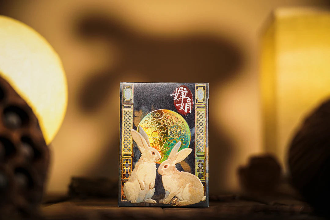 Round Moon Playing Cards by TCC Fashion
