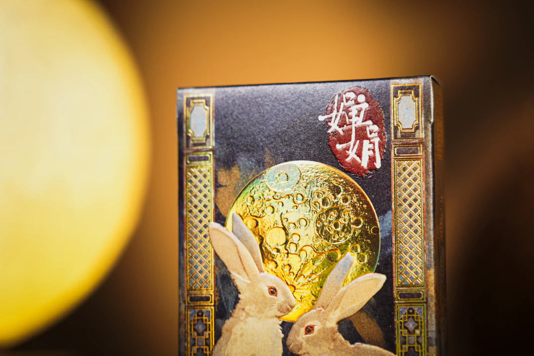 Round Moon Playing Cards by TCC Fashion