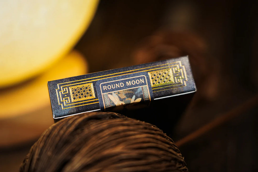 Round Moon Playing Cards by TCC Fashion