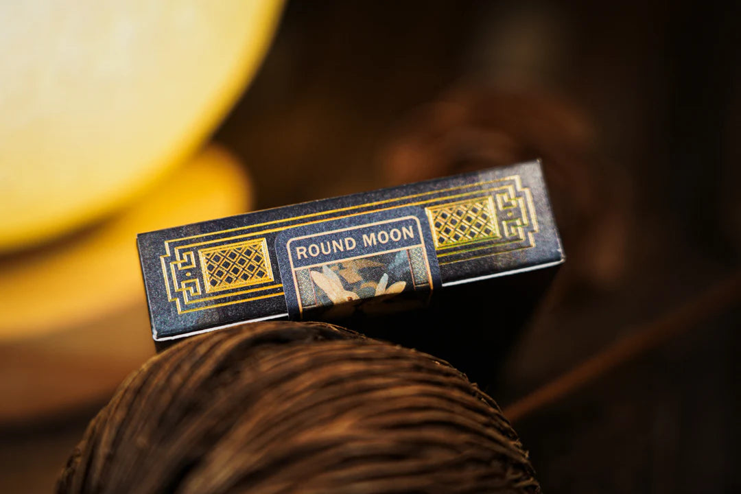 Round Moon Playing Cards by TCC Fashion