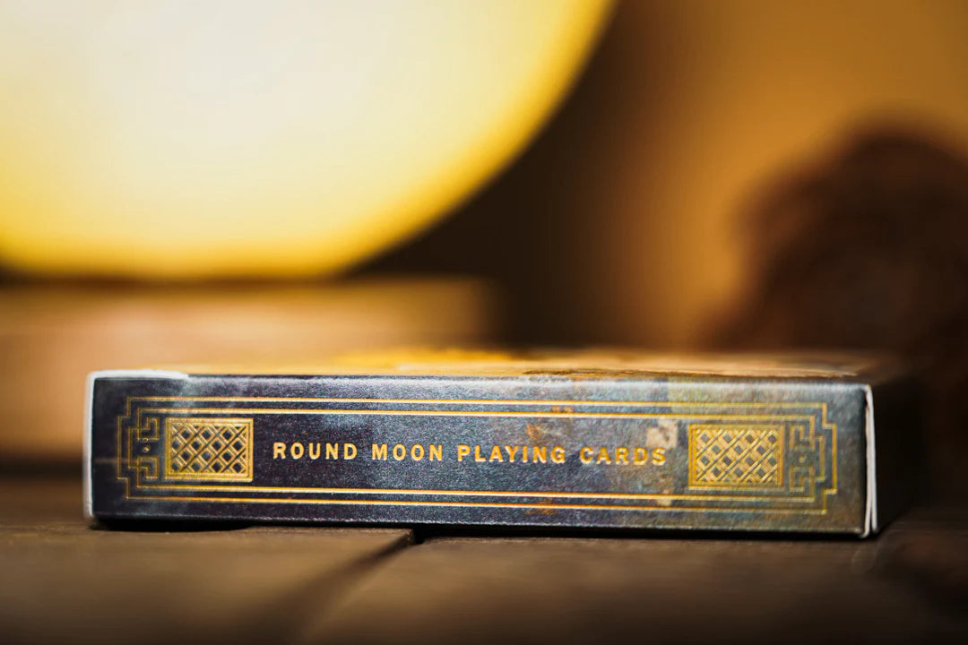 Round Moon Playing Cards by TCC Fashion