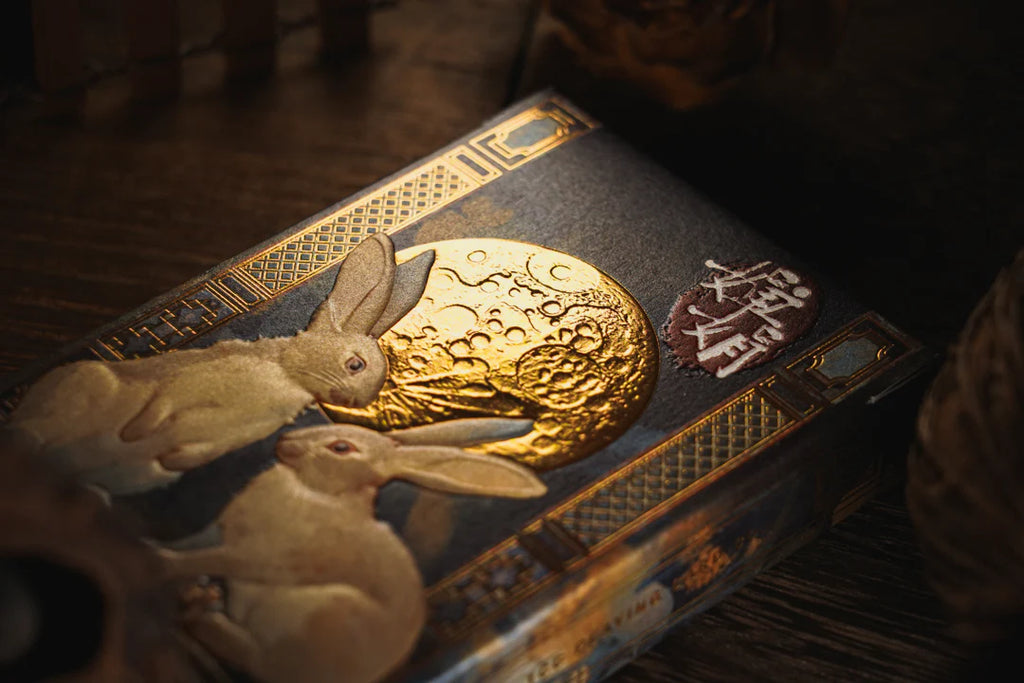 Round Moon Playing Cards by TCC Fashion