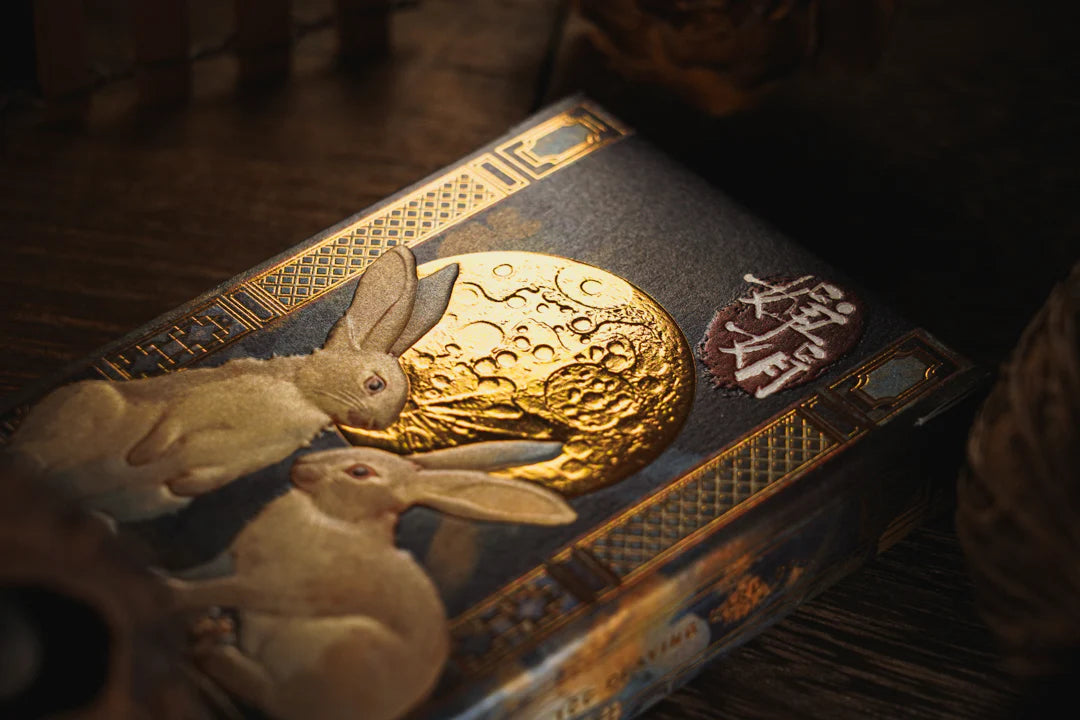Round Moon Playing Cards by TCC Fashion