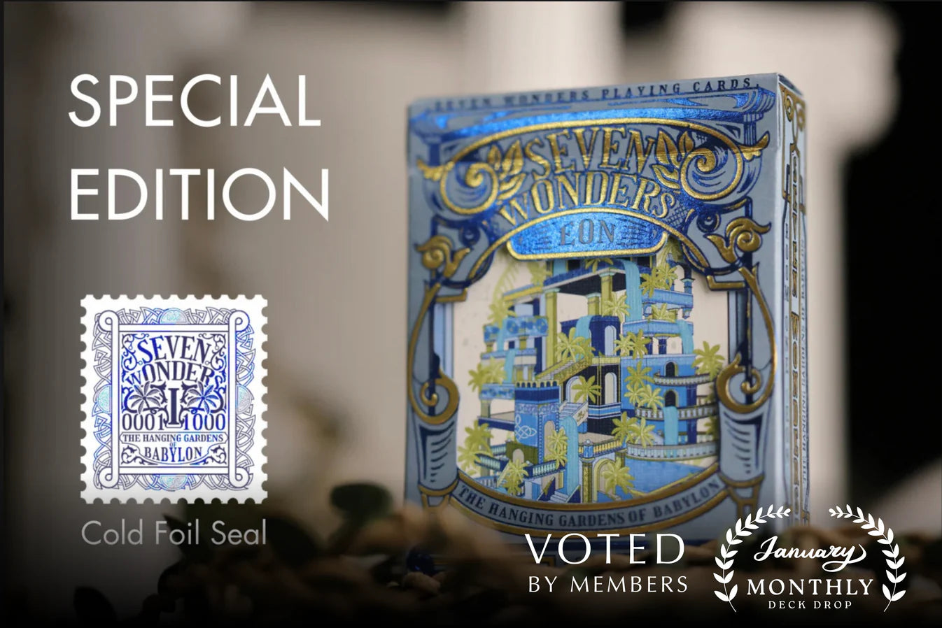 The Hanging Gardens of Babylon Playing Cards - Special Edition