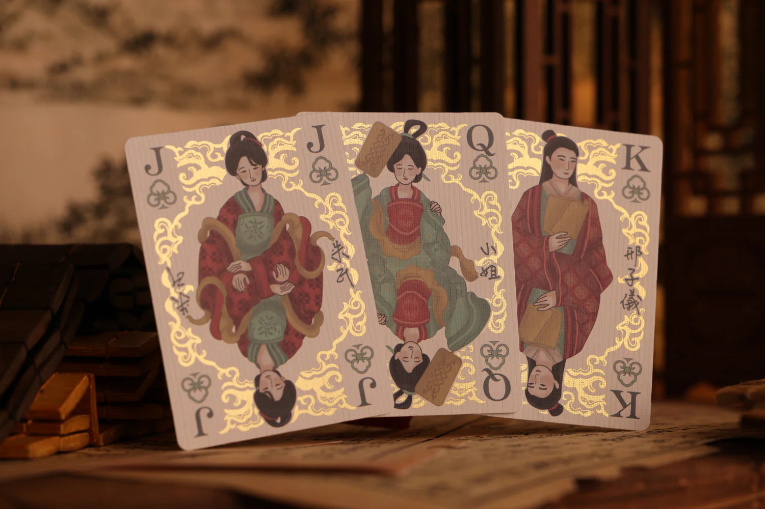 Strange Tales From A Chinese Studio Playing Cards - Hupo Special Edition