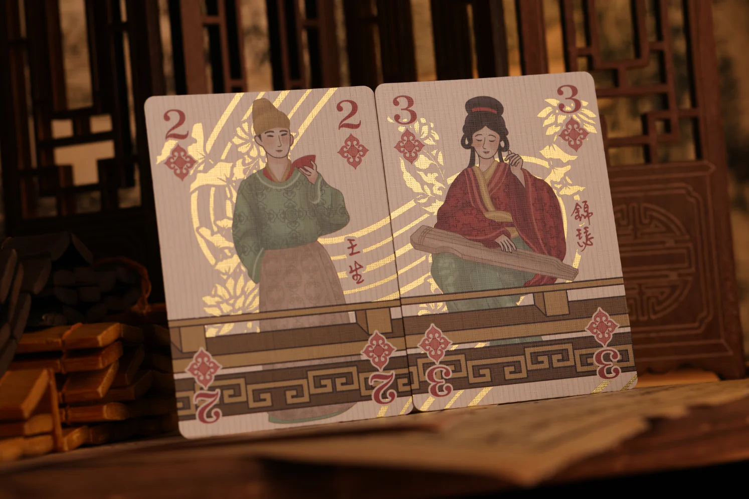 Strange Tales From A Chinese Studio Playing Cards - Hupo Special Edition