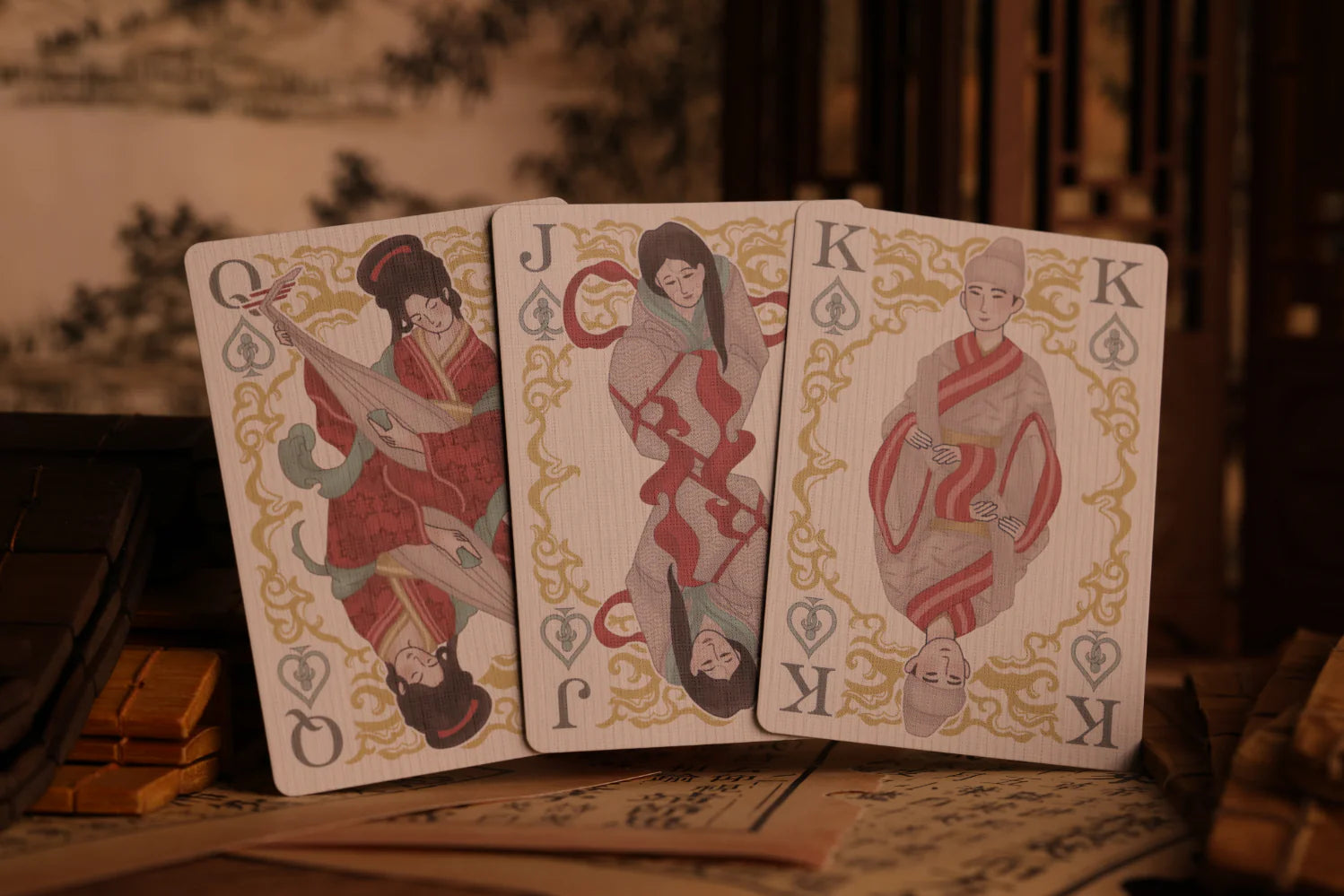 Strange Tales From A Chinese Studio Playing Cards - Hupo Standard Edition