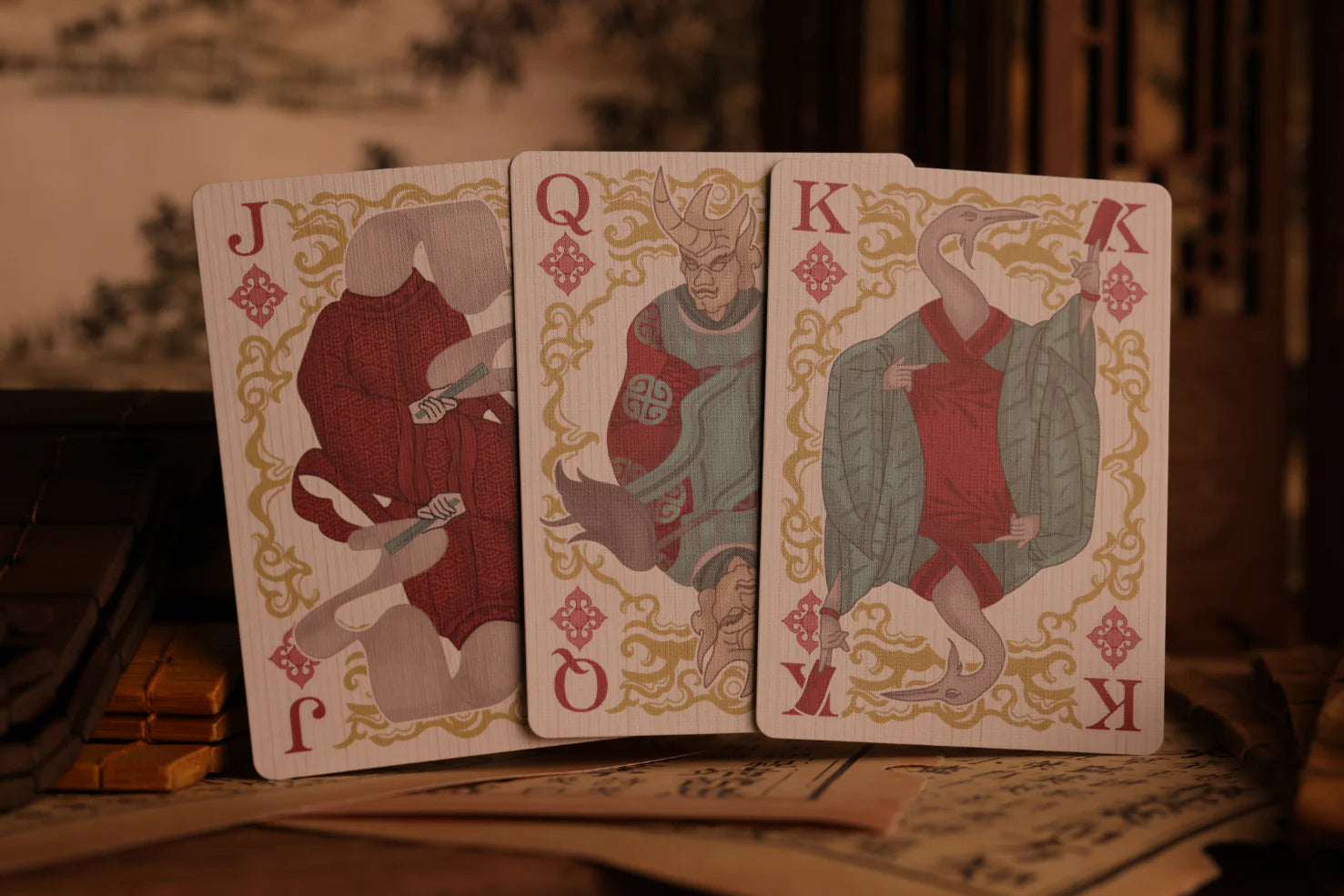 Strange Tales From A Chinese Studio Playing Cards - Hupo Standard Edition